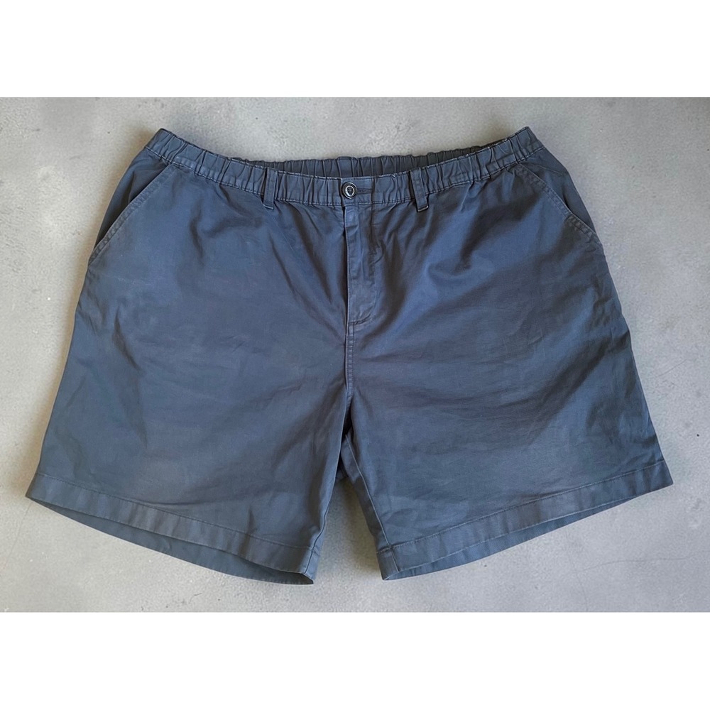 Chubbies Everywear Shorts Mens XXL Navy Blue 7 Inch Inseam Regular Fit Twill